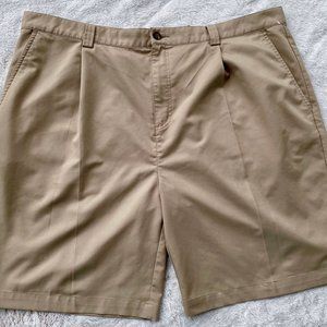 ADIDAS BEIGE MEN'S GOLF SHORTS SZ 42 "GENTLY USED"